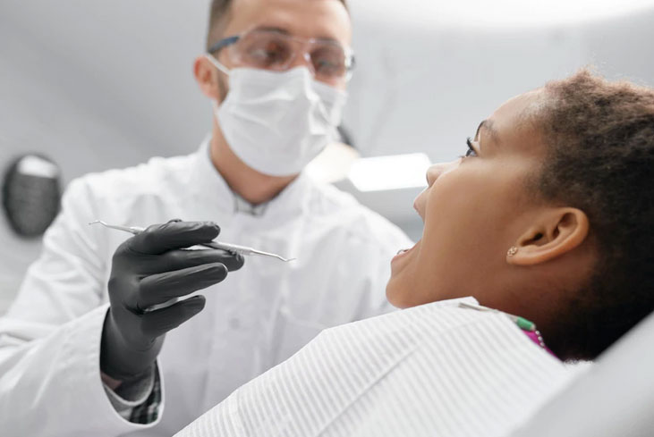 Health Outreach Grant Funding Doctor with Child Patient
