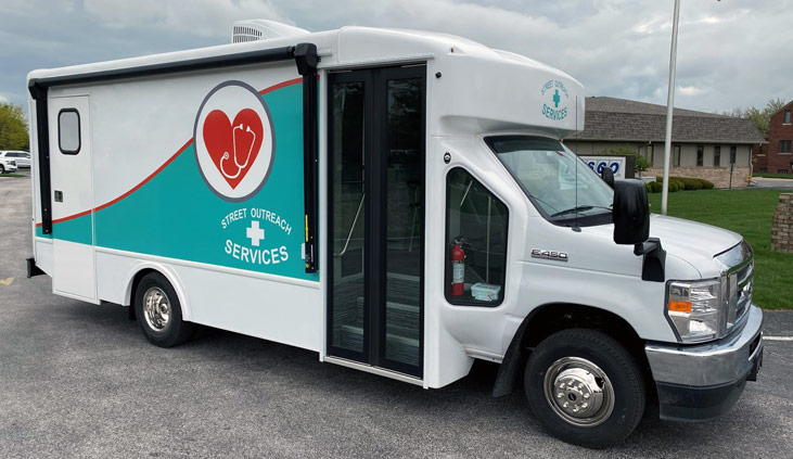 Mobile Medical Clinic Vehicle Graphics Picture