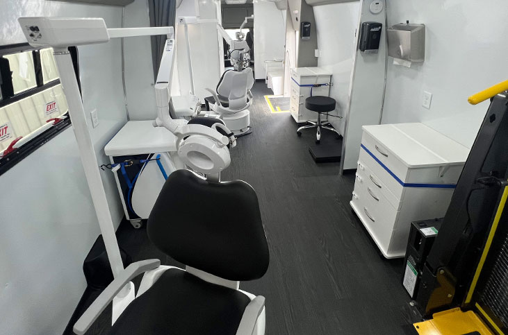 Mobile Dental Clinic Bus Interior Picture