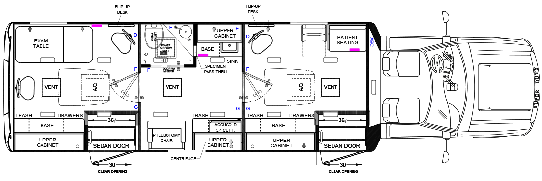 F550 Mobile Shell Floorplan
