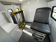 Two Exam Room & Lab Mobile Clinic ADA Picture 21-3e